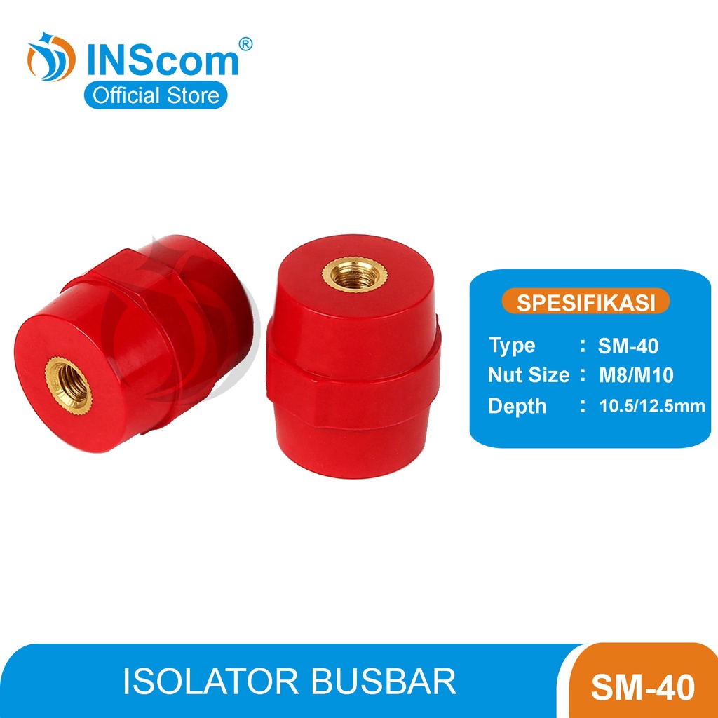 ISOLATOR BUSBAR HOLDER SM 40 / INSULATOR BUSBAR SM 40 INSCOM