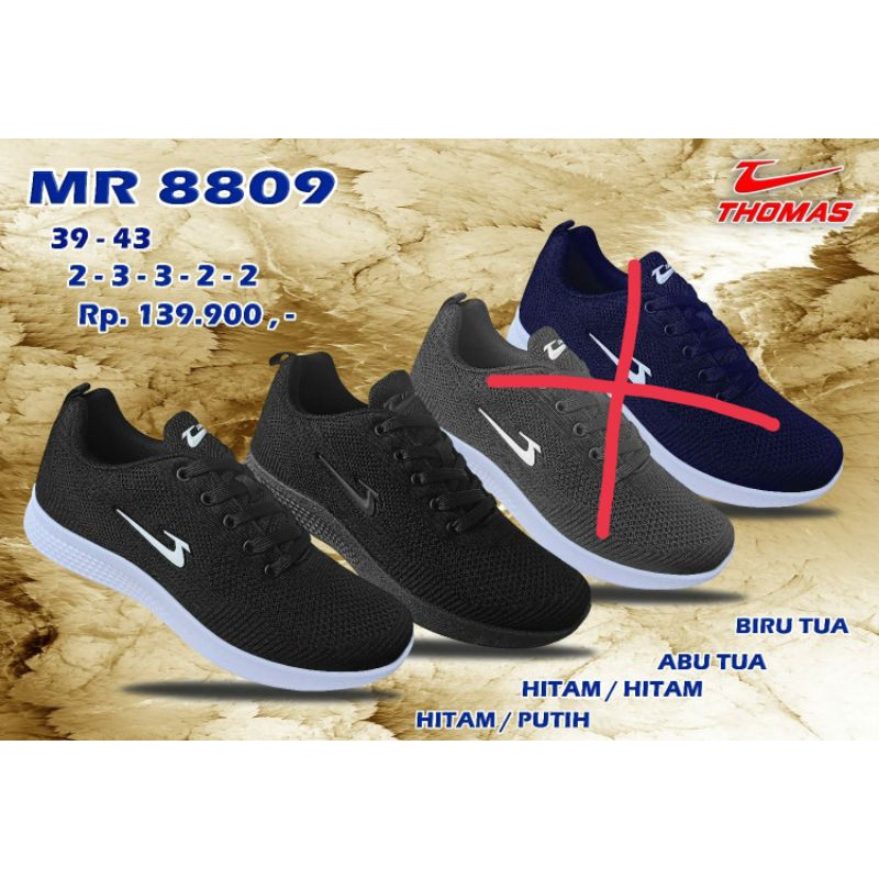 Sepatu Sekolah Thomas-MR8809 Original 100% (Free Kaos Kaki)