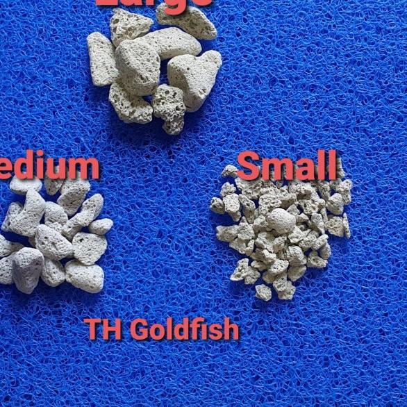 Repack 1/2 kg Size S (Small) Crystal Bio Media Filter