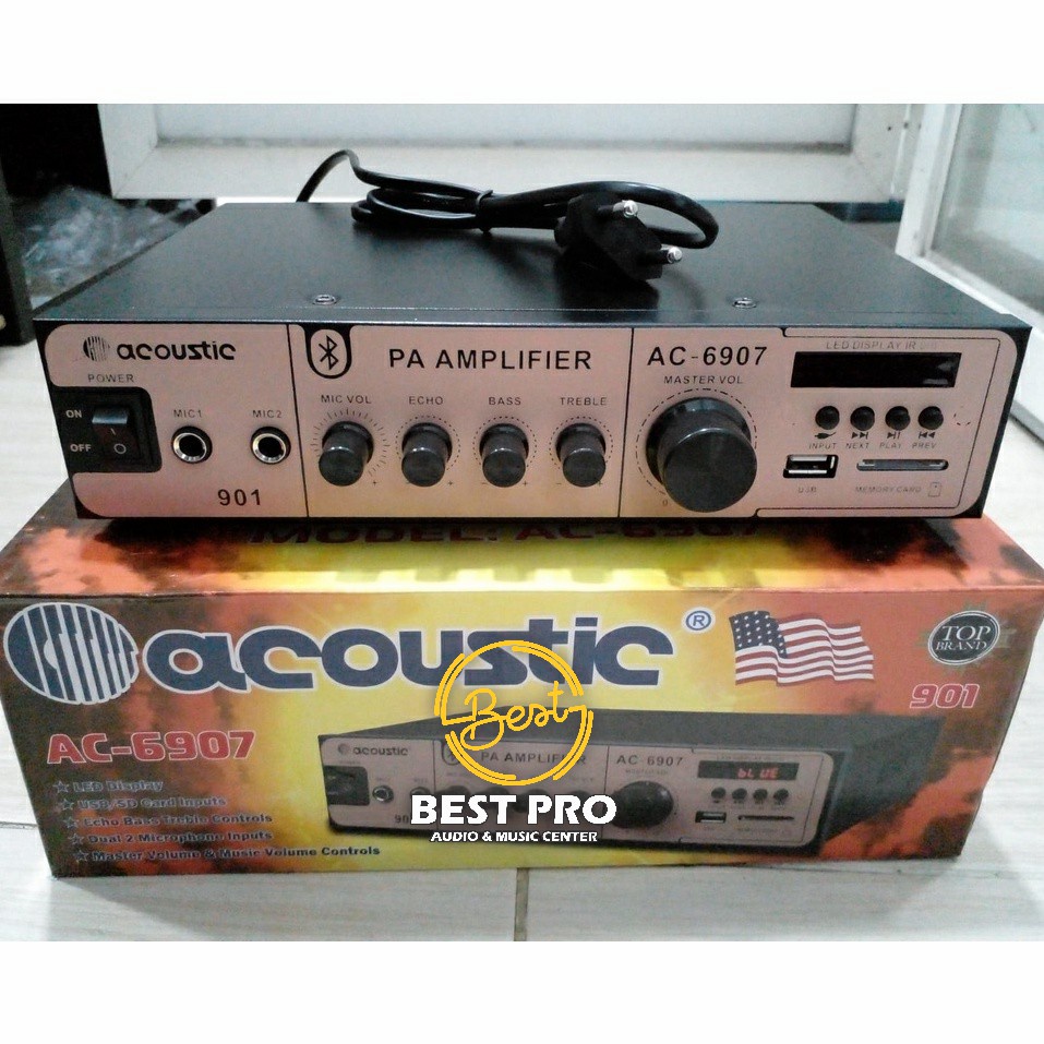 AMPLIFIER KARAOKE ACOUSTIC 6907 901 (BROADCASTING AMPLI) ORIGINAL
