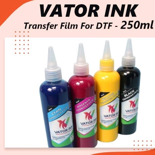 Tinta DTF Vator 250ml CMYKW