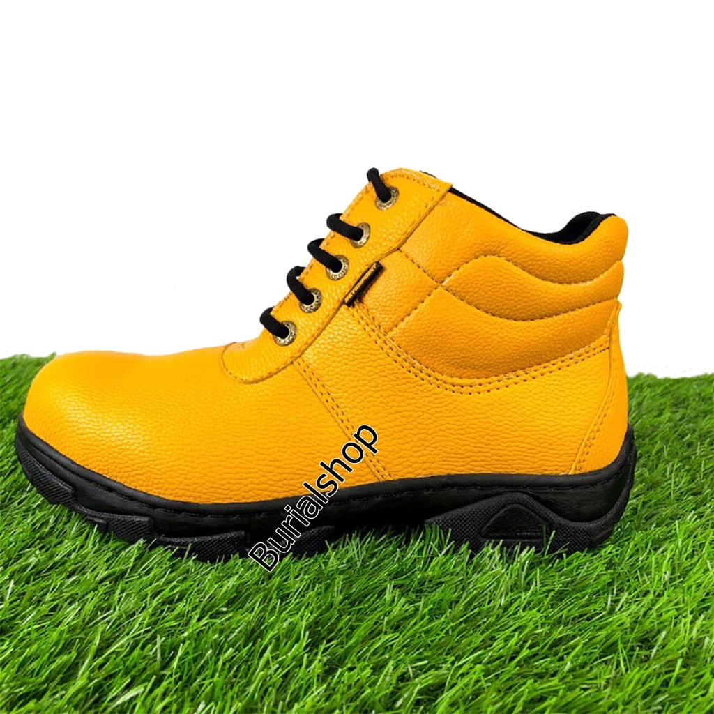 Safety safety Safety Safety Boot Original Septi Pria Ujung Besi Sefty Shoes Septy Proyek Cowok Lapangan Terbaru BS Safety