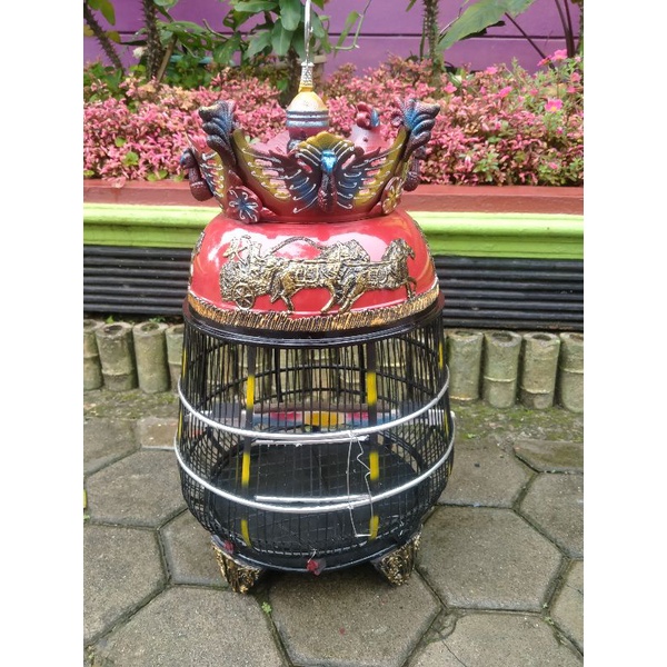 Jual Sangkar Burung Perkutut Mahkota Model Jambu Shopee Indonesia 8891