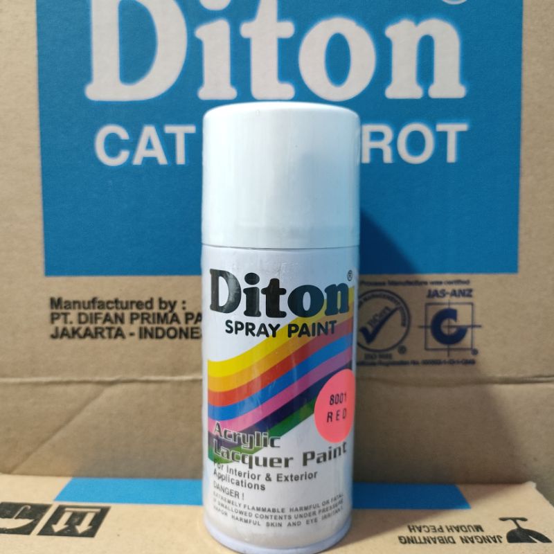 Pilok Cat Diton Stabilo Red 8001 White 840 Clear 8540 Paketan Stabilo merah 3 pcs 150cc Pilox Cat Semprot Diton Spray Paint