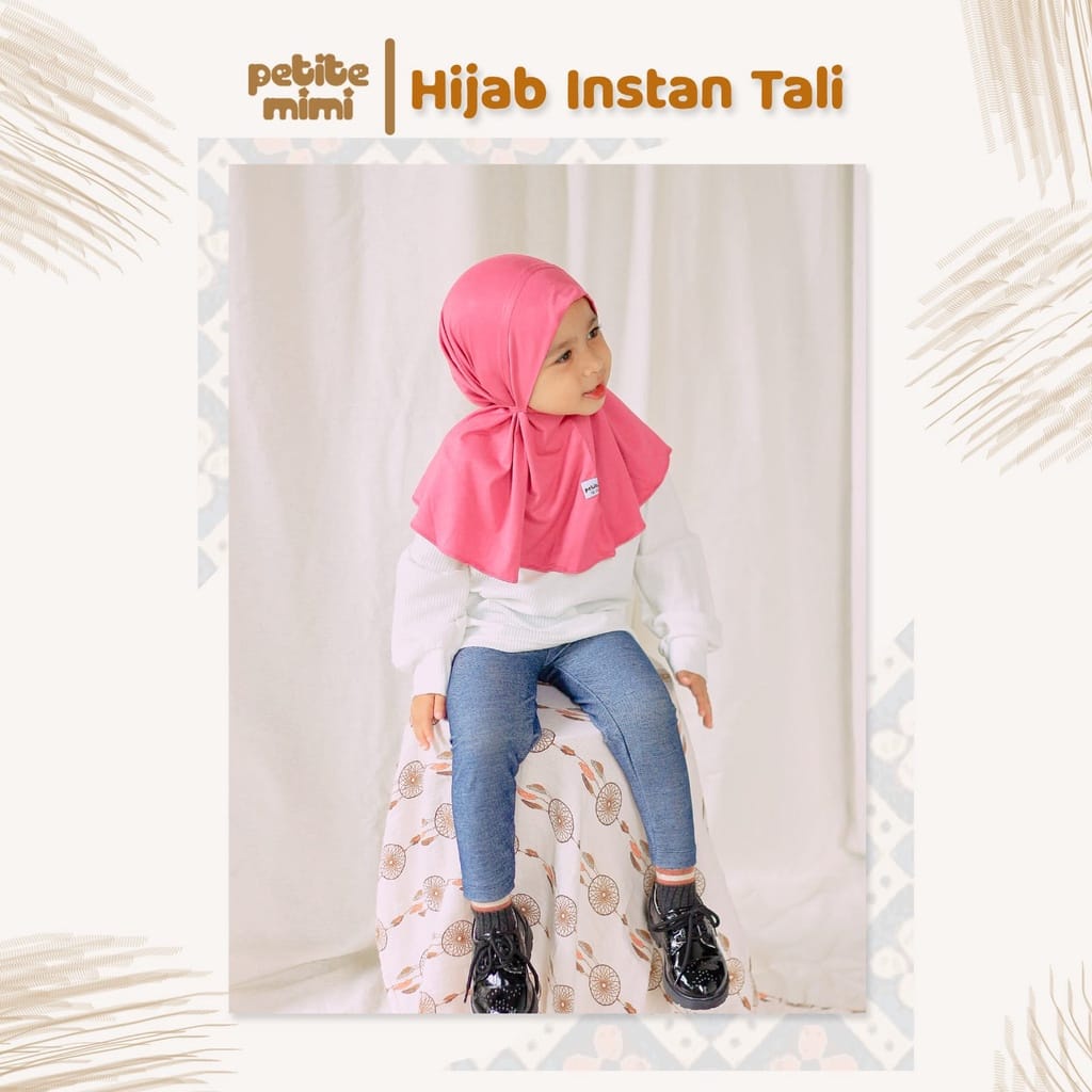 Petite Mimi Baby Hijab Instant Tali - Hijab Instant Tali Anak (RANDOM)