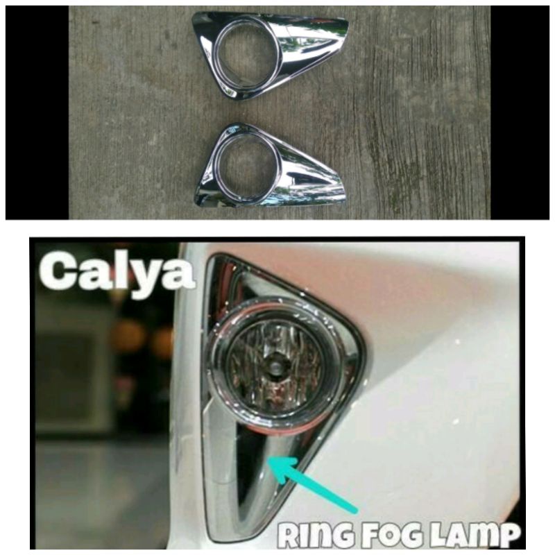 Ring foglamp mobil calya chrome