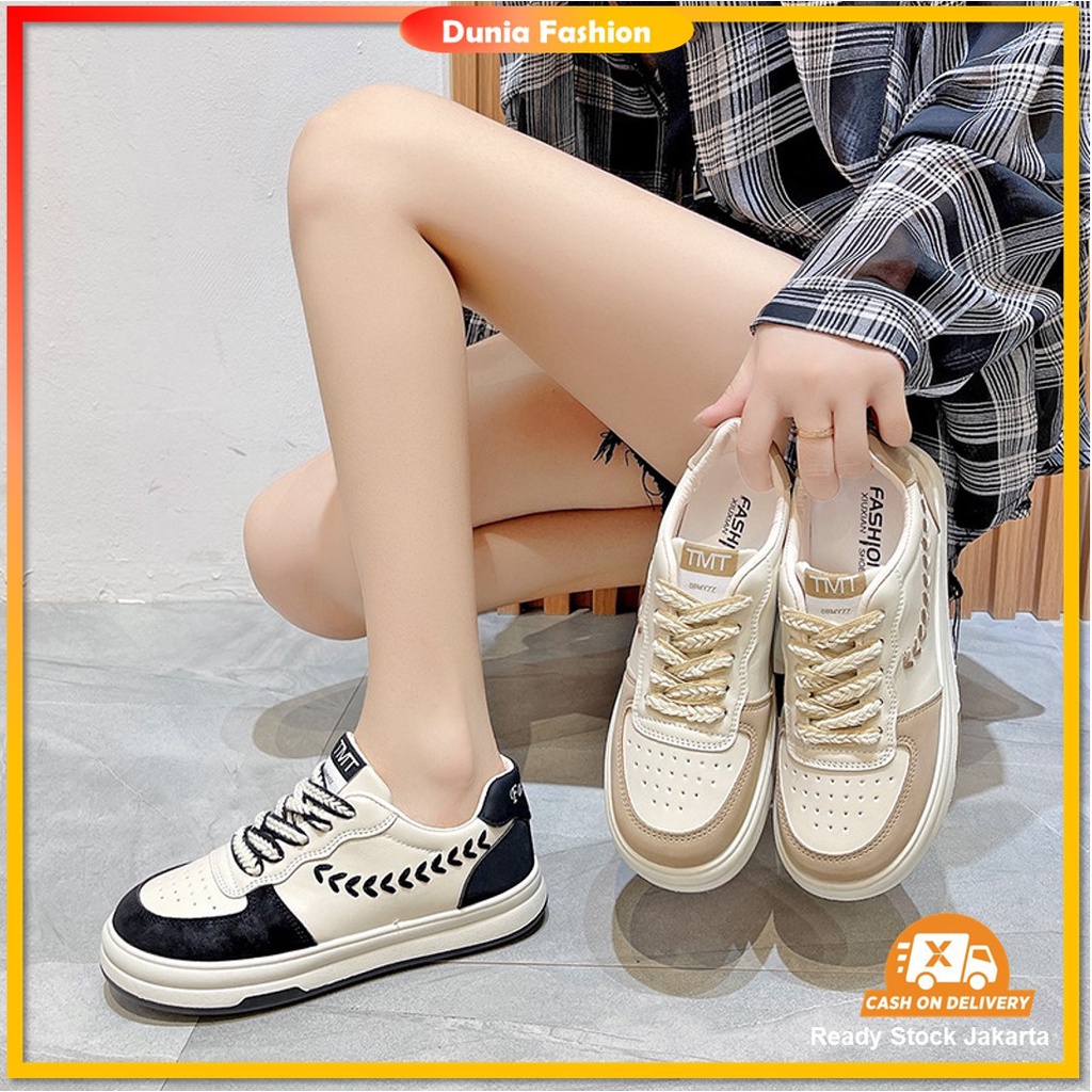 [DUNIA FASHION] Sepatu Wanita Sneakers Wanita Import Premium Quality DF 619