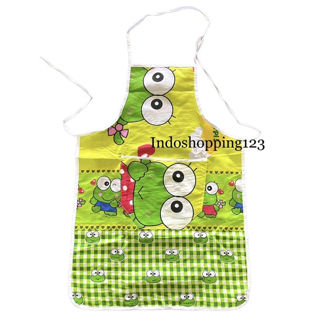 Celemek Dapur - Celemek Masak Apron Karakter Lucu - Baju Dapur Apron Tahan Air Dan Tahan Minyak