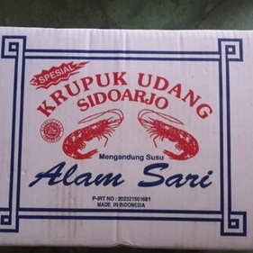 Jual Alam Sari Kerupuk Udang Krupuk Udang Keripik Udang Mentah Shopee Indonesia