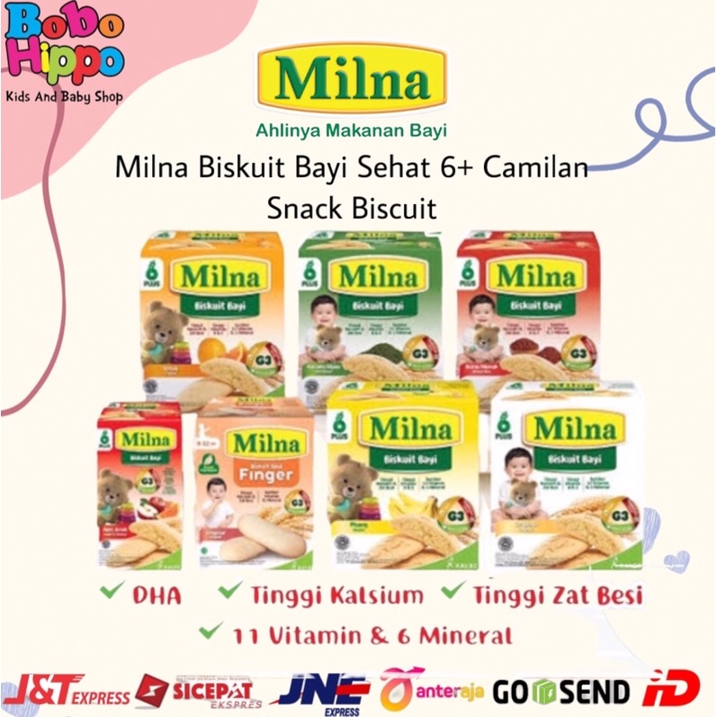 Milna Biskuit bayi untuk 6-12 bulan