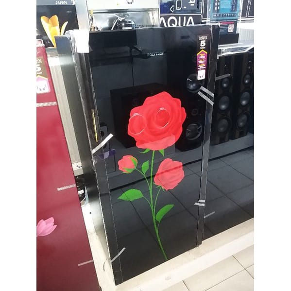 Polytron Kulkas 1 Pintu 180L Belleza Tempered Glass PRA 18DRX PRA18DRX