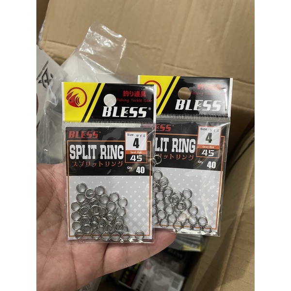 SPLIT RING BLESS SATINLESS STEEL ISI BANYAK