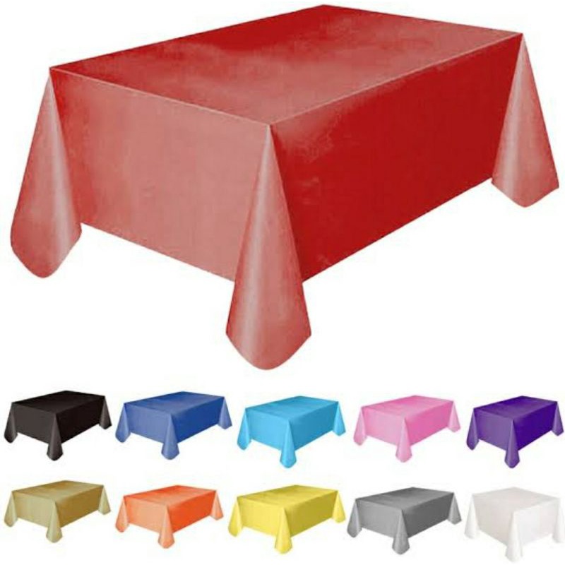 Taplak Meja Plastik Polos