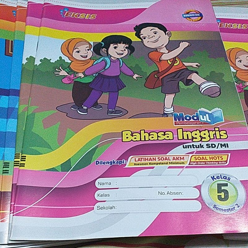 lks BAHASA INGGRIS untuk SD/MI kelas 5 semester 2|eksis