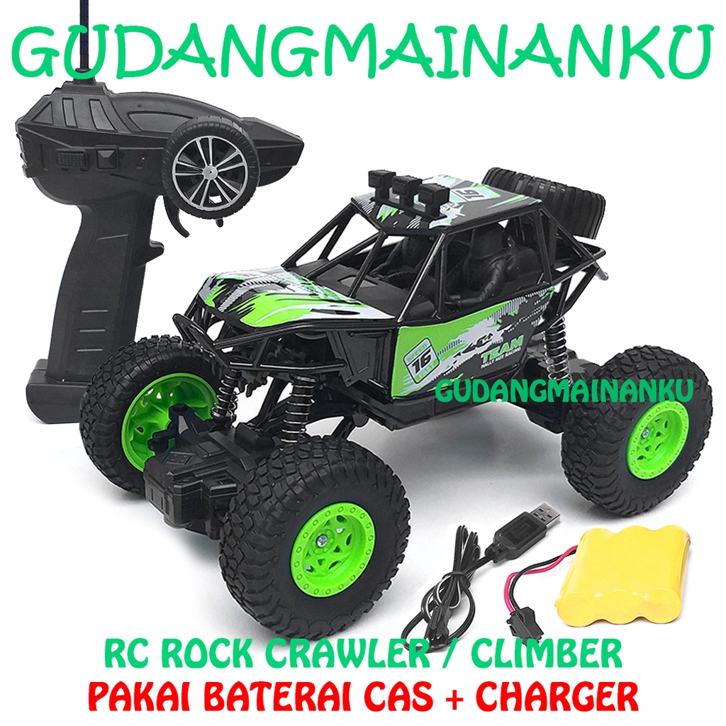 Jual RC Remote Control Mobil ROCK CLIMBER CRAWLER OFFROAD Shopee