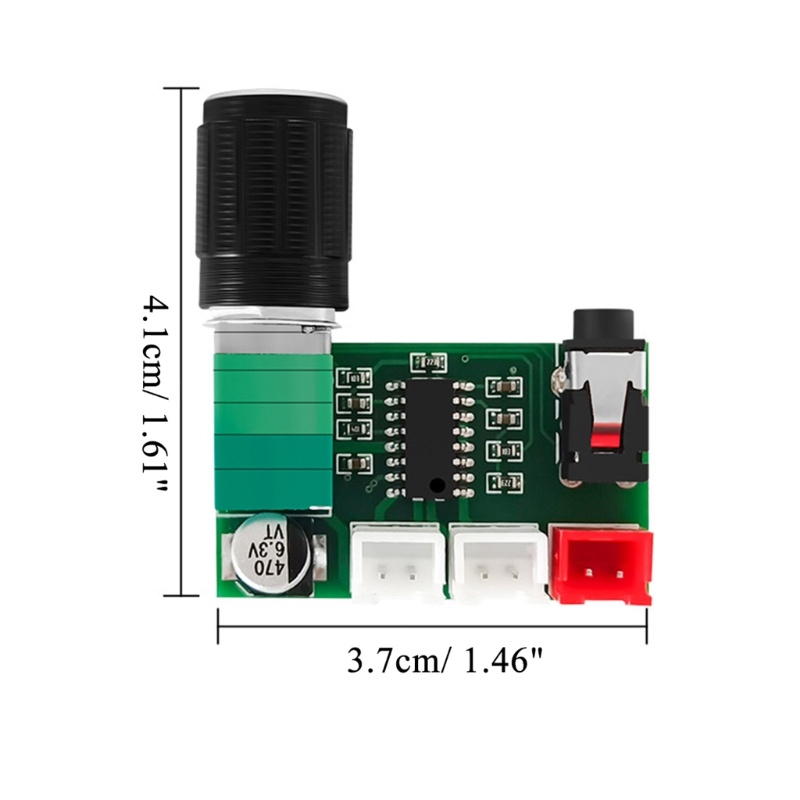 Bt XH-A157 Amplifier Board PAM8403 Digital Power Amplifier DC5V 3.5Audio 3Wx2