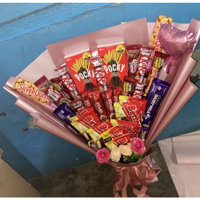 Bucket Snack Full Coklat Wisuda Ulang Tahun