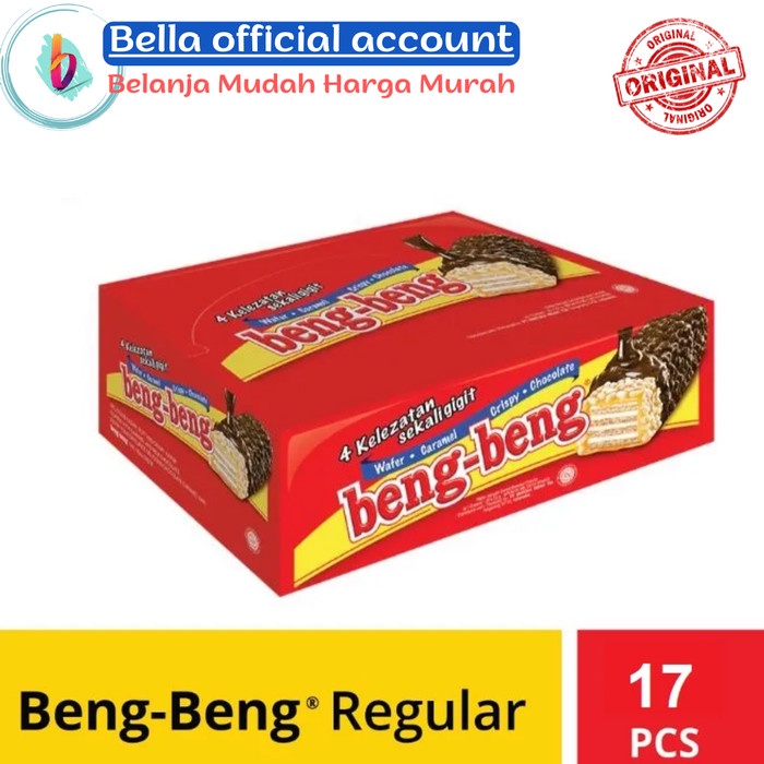 

Beng-Beng Regular Wafer 22 gr / 17 pcs / 1 Box