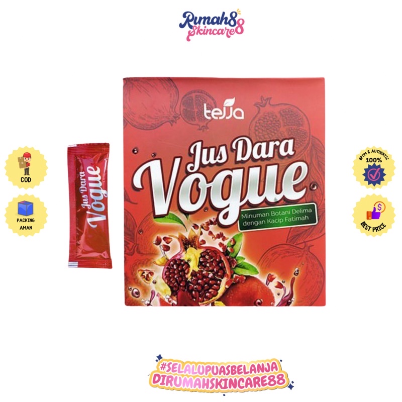 JUS DARA VOGUE 15 Sachet Jamu Wanita