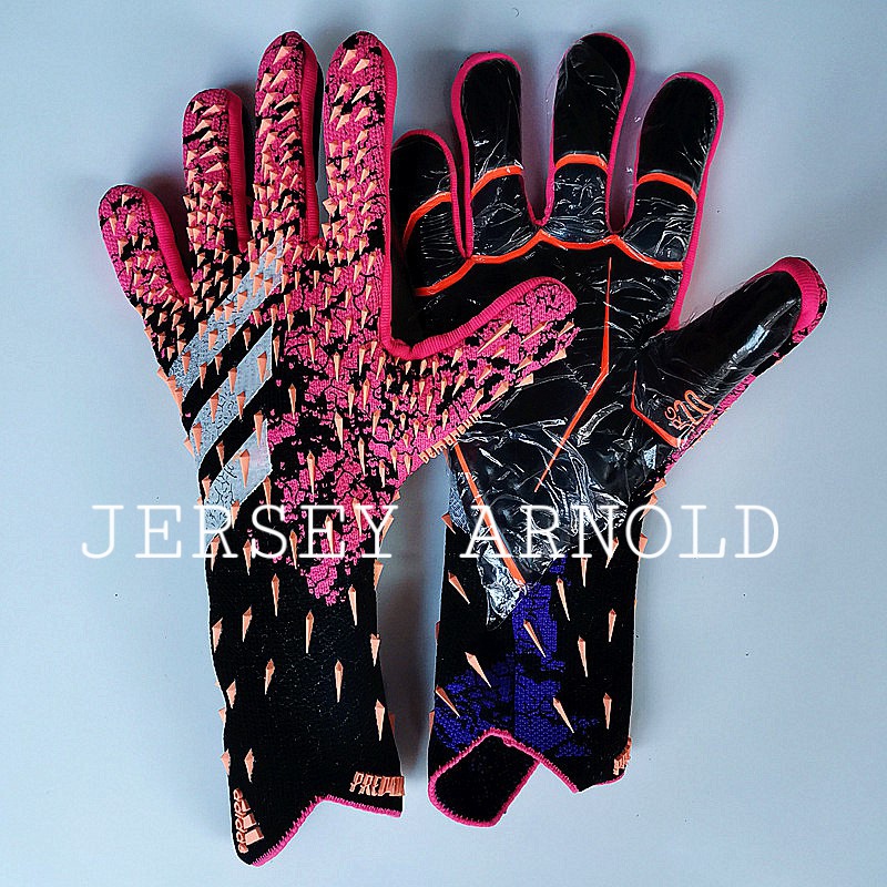 SARUNG TANGAN ADIDAS PREDATOR GK GOALKEEPER KIPER GLOVE GLOVES DRAGON SKIN GL PRO FREAK STRAPLESS HY