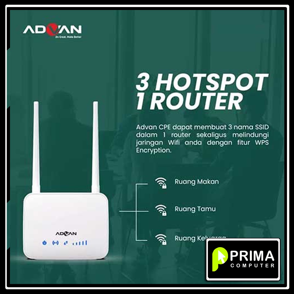 Advan Router CPE Start 4G LTE + WLAN