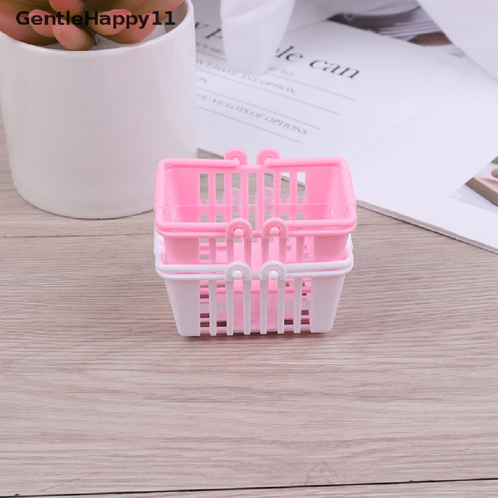 Gentlehappy Miniatur Rumah Boneka Keranjang Belanja Pretend Play Mainan furniture id