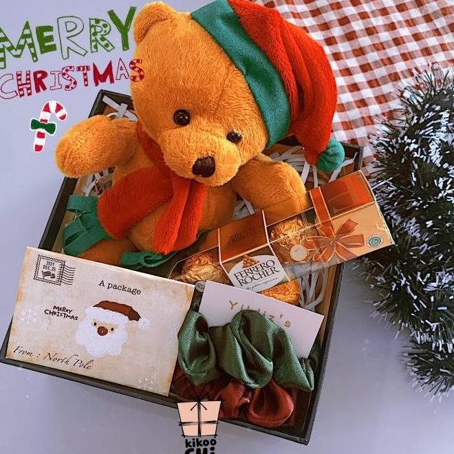 

MURAH KIKOOCHI CHRISTMAS - HADIAH KADO NATAL HAMPERS PARCEL BONEKA G6945654ERE