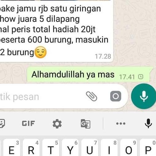 RJB jamu merpati RJB Jamu burung RJB