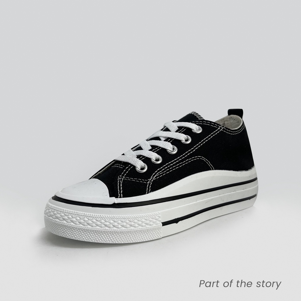 Sepatu Chuck Taylor Hitam CT Pria dan Wanita Sepatu Sekolah Bahan Kanvas Premium Fashion Sport Cewek Sneakers Unisex Free Kaos Kaki BISA COD