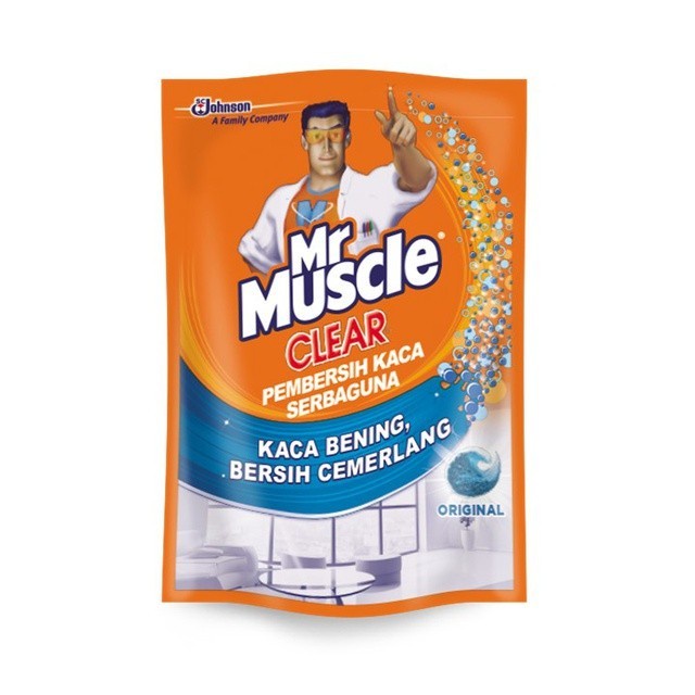 Mr Muscle Pembersih Kaca Pouch refill 400ml