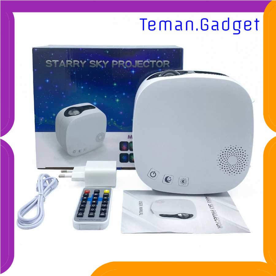 TG-LMP Newstyle Lampu Proyektor Tidur Cahaya Bintang with Bluetooth Speaker - GX-334