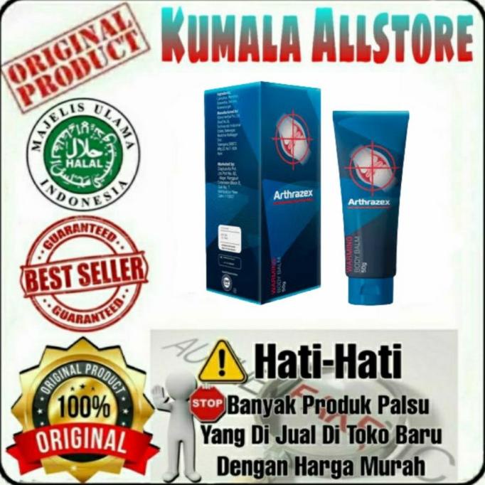 ARTHRAZEX ASLI ORIGINAL OBAT ANTI SENDI CREAM SENDI ARTHRAZEX MANJUR