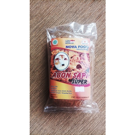 

Abon Sapi Super Original (Nova Food)