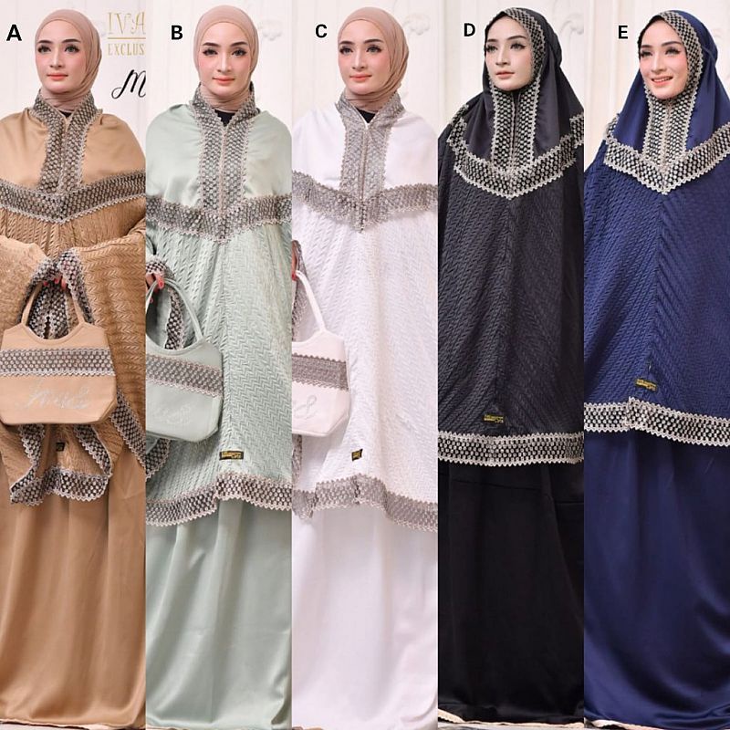 NAILA DRESS STRIP BY SS (PO 2 OKTOBER)/ MUKENA MEKKAH BY IVAS (PO 17 NOVEMBER)
