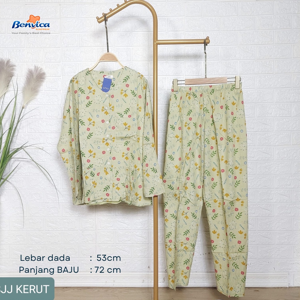 BAJU TIDUR PIYAMA KATUN RAYON ALL SIZE BANYAK MOTIF AMR