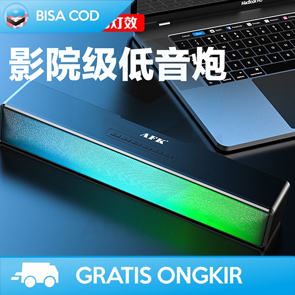 SOUND SISTEM BLUETOOTH SPEAKER PORTABLE AUDIO SUBWOOFER SOUNDBAR RGB