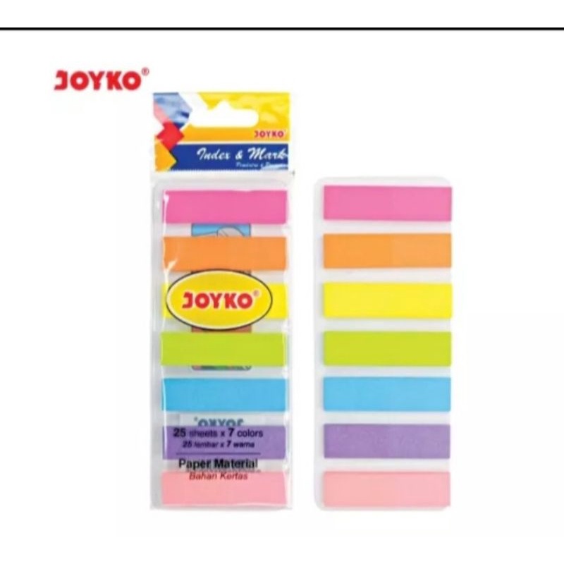 

PEMBATAS JOYKO IM-32 INDEX & MARK / PENANDA 7 WARNA KERTAS