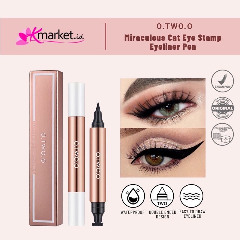 O.TWO.O Miraculous Cat-Eye Stamp Eyeliner Pen