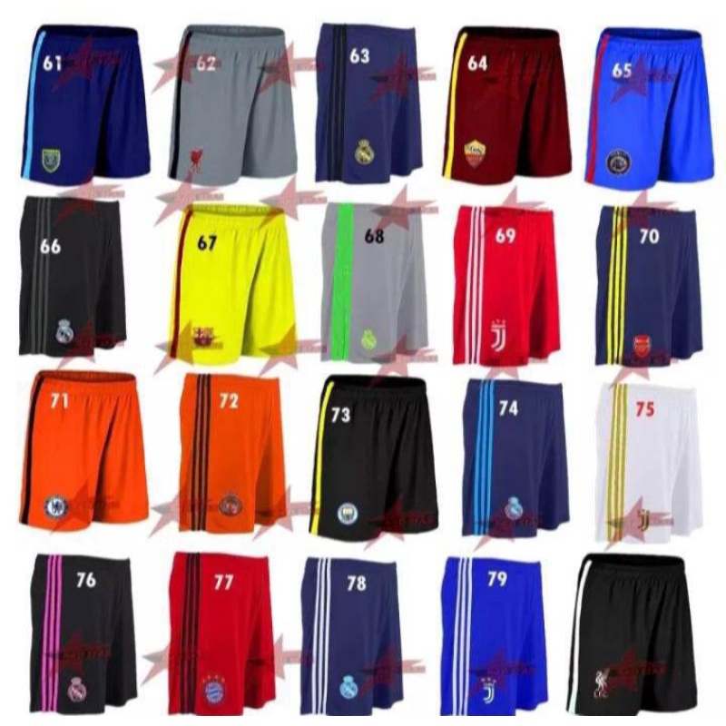 celana pendek/ celana bola