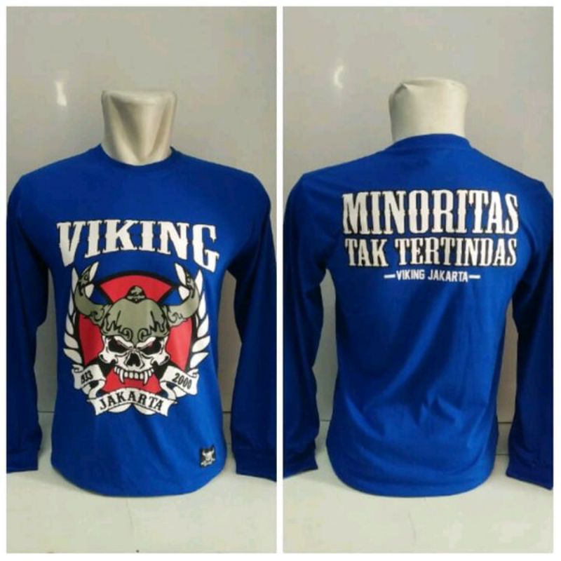 KAOS VIKING JAKARTA TANGAN PANJANG MINORITAS TAK TERBATAS BAHAN ADEM KEREN MAKSIMAL