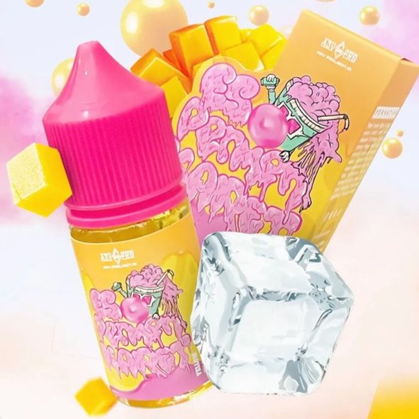 AUTHENTIC LIQUID ICE BUBBLEGUM PINK 30ML BY ASVPROJECT - PERMEN KARET ICE