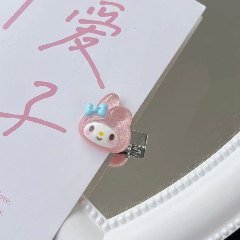 JEPIT JEPITAN RAMBUT MINI SANRIO MELODY CINNAMOROLL KUROMI POMPOMPURIN PURIN POCHACCO DOG AKSESORIS RAMBUT JEPITAN PIN KECIL IMPOR HAIR ACC