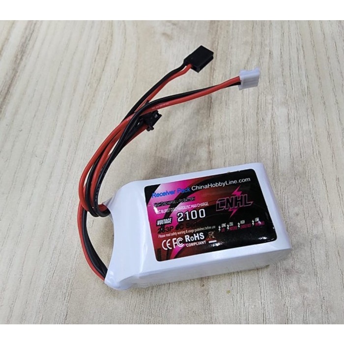 LIPO CNHL 2s 2100 6c Receiver Pack