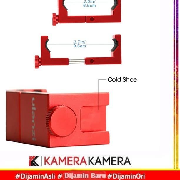 ULANZI IRON MAN 2S ST-02S 65MM to 95MM Tripod Phone Mount BLACK