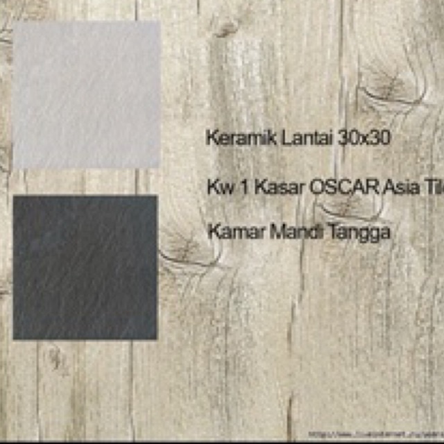 Keramik Kasar 30x30 Oscar Asia Tile