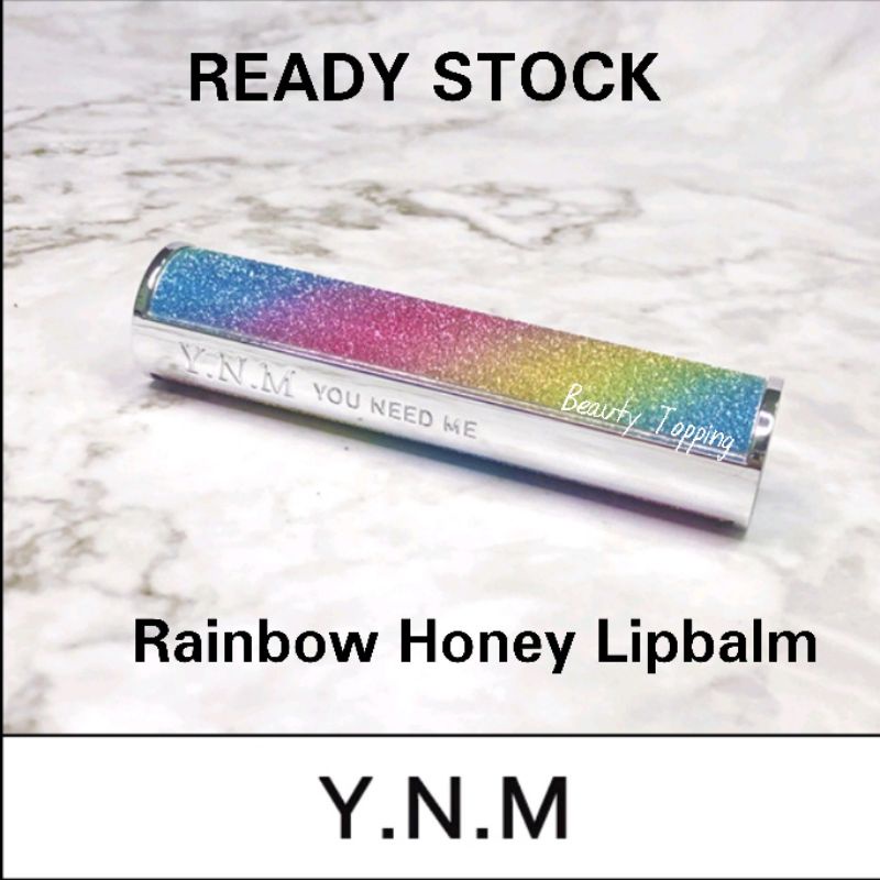 YNM You Need Me Rainbow Honey Lip Balm 3 Gr