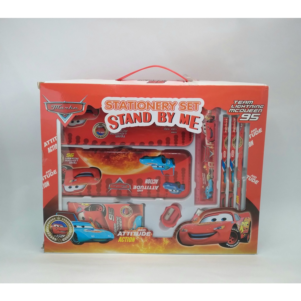 

STATIONERY SET/ SET ALAT TULIS 6 IN 1 BERBAGAI MACAM KARAKTER FAVORIT UNTUK ANAK PEREMPUAN DAN LAKI LAKI