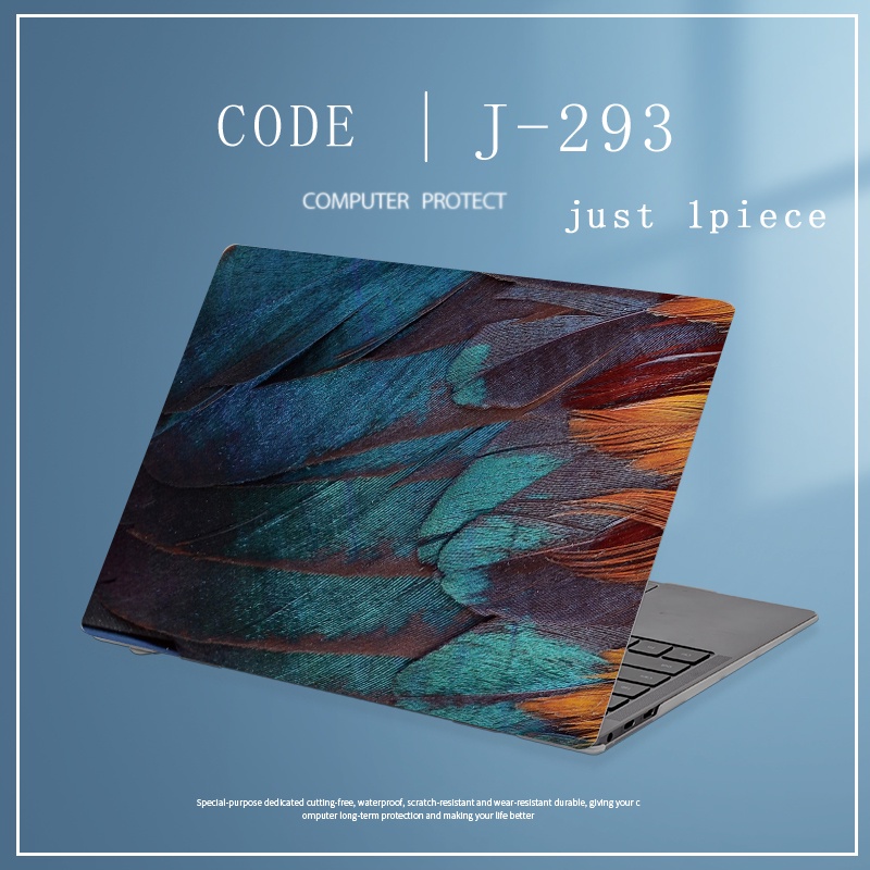 1pc Universal Bebas Potong COD Kulit Laptop Marmer Vinyl Dua Sisi Kulit Laptop Untuk11 /12 /13 /14 /15 /17 Inch Bukan Cropped Cover Stiker Laptop