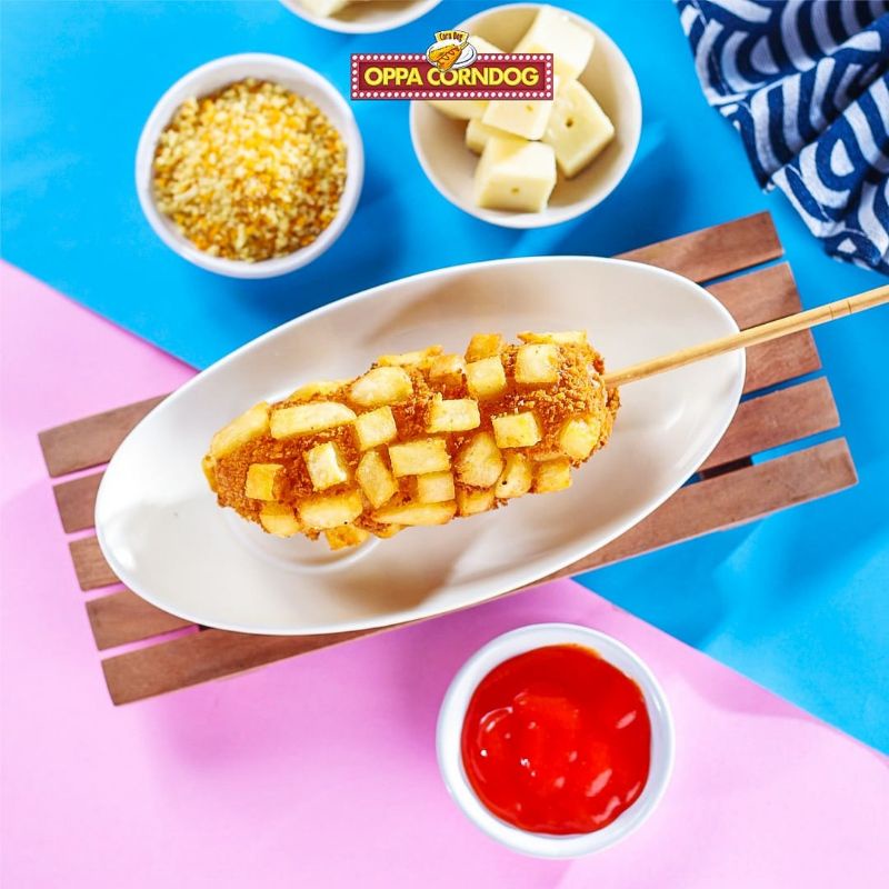 

Corndog Kentang Full Mozarella