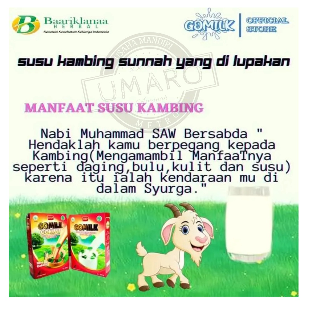 

SUSU KAMBING ETAWA GOMILK BAIK UNTUK SEMUA USIA